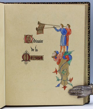 Livre d'Heures. [Manuscript on Japan vellum paper,