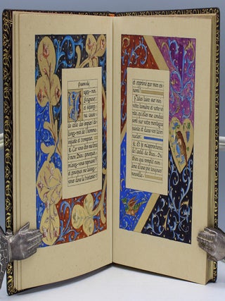Livre d'Heures. [Manuscript on Japan vellum paper,
