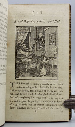 Proverbs Exemplified, and Illustrated by Pictures from Real Life. Teaching Morality and a Knowledge of the World; with Prints. Designed as a Succession-Book to Æsop’s Fables.