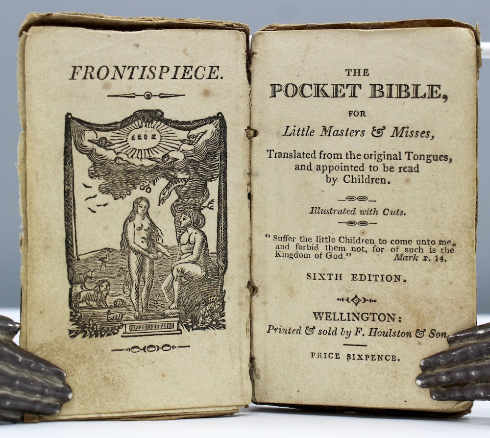 The Pocket Bible for Little Masters and Misses, Translated from the  original Tongues, and appointed to be read by Children by Bible in English.  ...