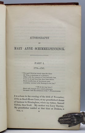 Life of Mary Anne Schimmelpenninck. Edited by her relation Christiana C. Hankin.