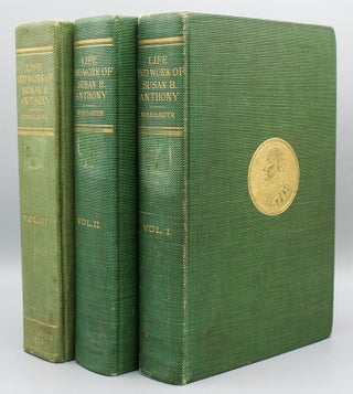 Item #16655 The Life and Work of Susan B. Anthony. Ida Husted Harper