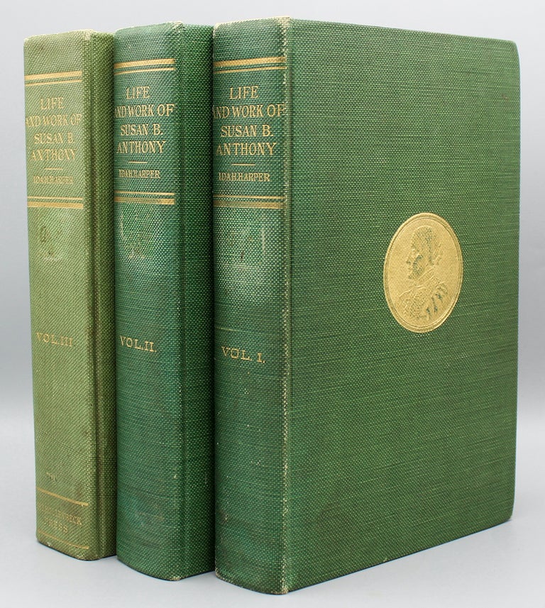 Item #16655 The Life and Work of Susan B. Anthony. Ida Husted Harper.