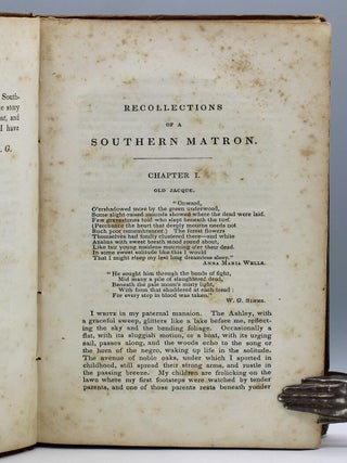 Recollections of a Southern Matron.