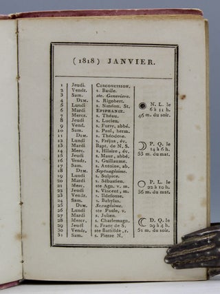 Almanach dedié aux Demoiselles.