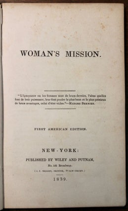 Woman’s Mission.
