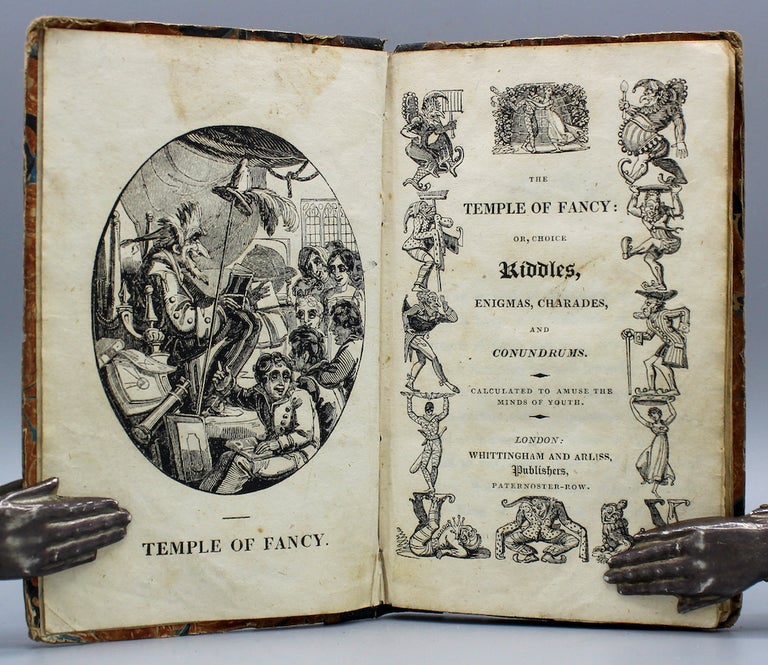 Item #16734 The Temple of Fancy: or, Choice Riddles, Enigmas, Charades, and Conundrums. Calculated to Amuse the Minds of Youth. Children's books.