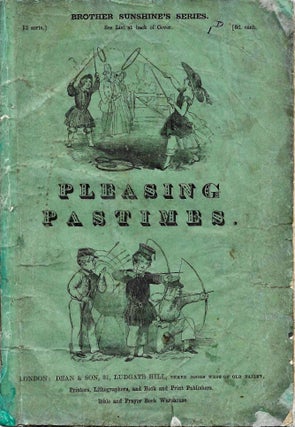 Item #16823 Pleasing Pastimes. Children's books