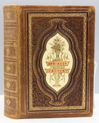 Item #16844 Robinson Crusoe. With a biographical introduction by Henry Kingsley. The Globe...