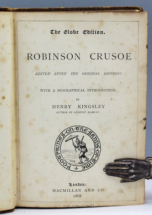 Robinson Crusoe. With a biographical introduction by Henry Kingsley. The Globe Edition.