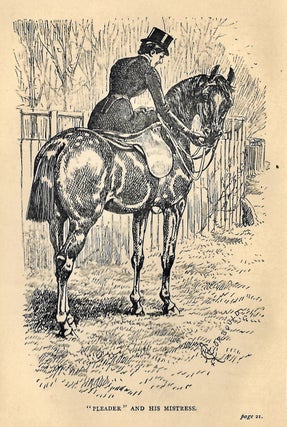 Riding for Ladies. The Common Sense of Riding. With hints on the stable. Illustrated by A[lfred] Chantrey Corbould.