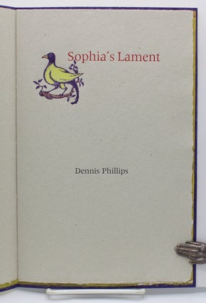 Item #16909 Sophia's Lament. Ninja Press, Dennis Phillips
