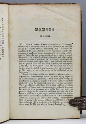 The Poetical Works...with a memoir of her life and character, by Benjamin Lundy.
