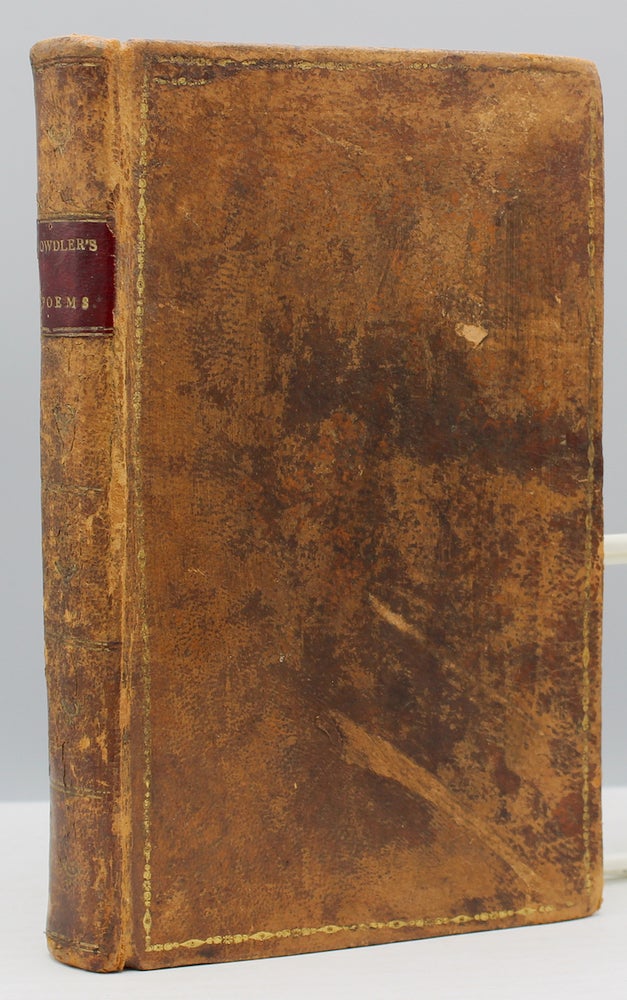 Item #16958 Poems and Essays, by the Late Miss Bowdler. The first American edition, from the eleventh English edition, published for the benefit of the Orphan Asylum Society, and Economical School, in New-York. Bowdler, Jane.