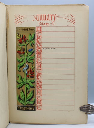 The Illuminated Calendar and Home Diary for 1845.