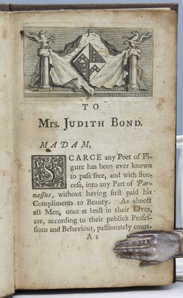 The Epistles of Clio and Strephon: Being a Collection of Letters that passed between an English Lady, and an English Gentleman in France, who took an Affection to each other, by reading accidentally one another’s Occasional Compositions, both in Prose and Verse.