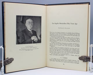 Item #17083 “Los Angeles Booksellers Fifty Years Ago,” In The Quarterly Historical Society of...
