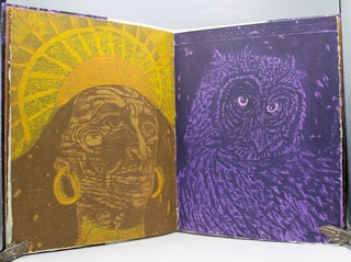 Item #17147 Sounds of the Night: The American Indian and the Owl. Antonio Frasconi