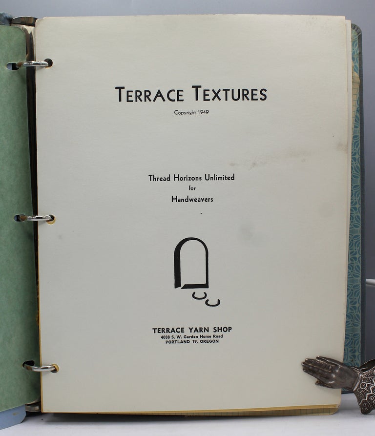 Item #17190 Terrace Textures. Thread Horizons Unlimited for Handweavers. [Weaving instruction and pattern book.]. Textiles, Dorothy Payton, Curtis Payton.