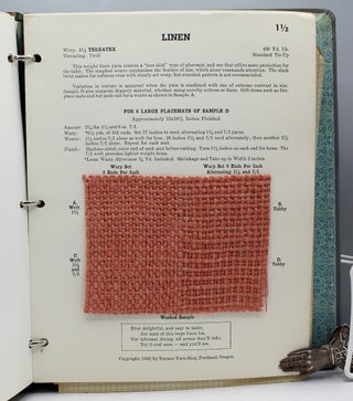 Terrace Textures. Thread Horizons Unlimited for Handweavers. [Weaving instruction and pattern book.]