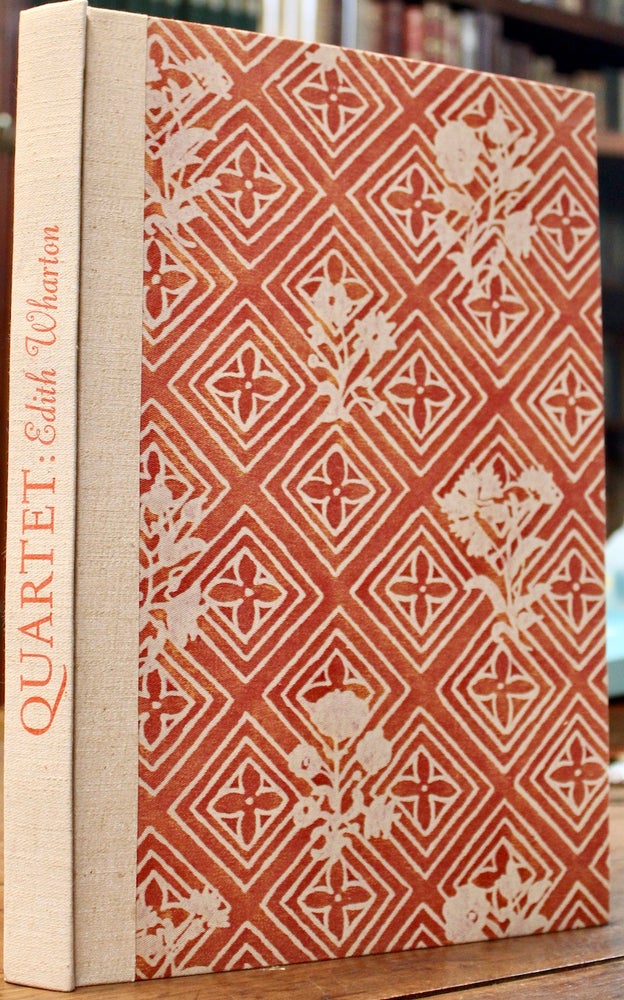 Item #17217 Quartet: Four Stories. Allen Press, Edith Wharton.