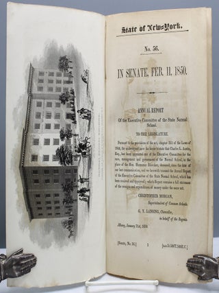 Item #17222 Annual Report of the Committee of the State Normal School. State of New-York. No. 56....