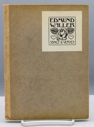 Item #17247 Songs & Verses Selected from the Works of Edmund Waller. Pear Tree Press, Edmund Waller