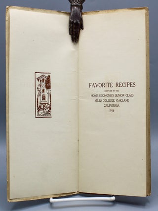 Favorite Recipes Compiled by the Home Economics Senior Class.