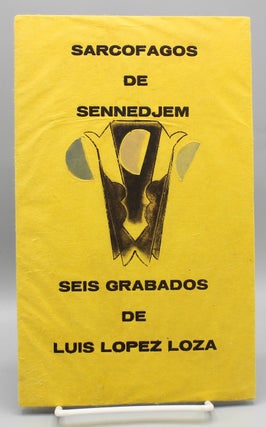 Item #17390 Sarcófagos de Sennedjem. [Cover title.]. Luis Lopez Loza