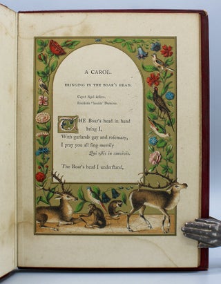 A Booke of Christmas Carols. Illuminated from Ancient Manuscripts in the British Museum.