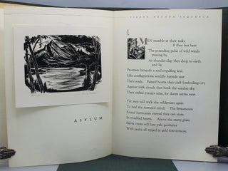 Sierra Nevada Sequence. A Series of Sonnets. Illustrated with Original, Signed Wood Engravings by Kirk Martin.