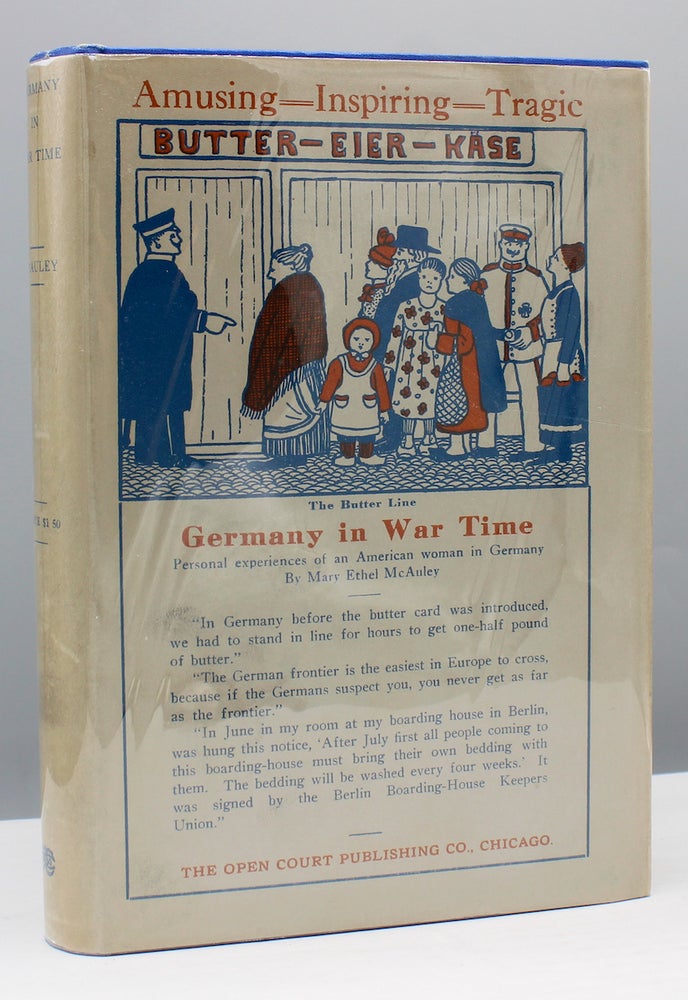Item #17445 Germany in War Time. What an American Girl Saw and Heard. Mary Ethel McAuley.