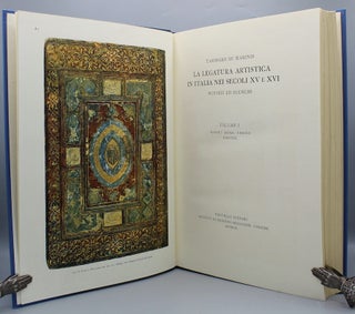 La Legatura Artistica in Italia Nei Secoli XV E XVI. Notizie ed Elenchi.