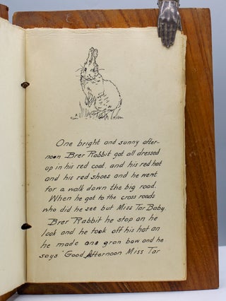 Item #17562 [ Original llustrated manuscript. ] Brer Rabbit and the Tar Baby. Joel Chandler...