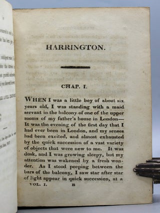 Harrington, A Tale; and Ormond, A Tale. In three volumes