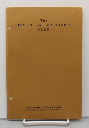 Item #17662 The Health and Happiness Club. [Cover title.] [A Service for the Mother-to-be and the...