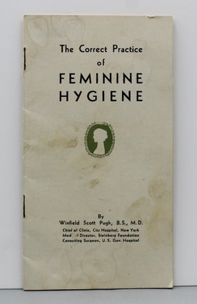 Item #17681 The Correct Practice of Feminine Hygiene. [Cover title.]. Marvel Company