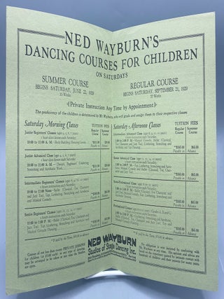 Your Career: How to Win Health, Beauty, Fame, Popularity, Independence&hellip;; Ned Wayburn Dancing Courses for Children&hellip;;