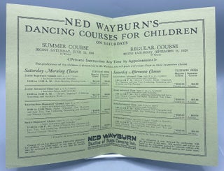 Your Career: How to Win Health, Beauty, Fame, Popularity, Independence…; Ned Wayburn Dancing Courses for Children…;