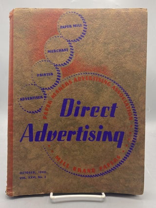 Direct Advertising and Sample Book of Mill Brand Paper. Vol. XXVI, No. 2. Edited by Brad Stephens. Mill Brand Papers.