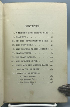 From a Woman’s Note-Book. Studies in Modern Girlhood and Other Sketches,
