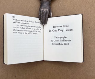 Autobiography of W.M.C. Downey.