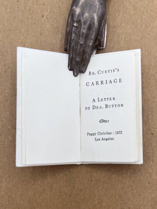 Item #17986 Br. Curtis’s Carriage. A Letter to Dea. Button. Will Cheney, printer