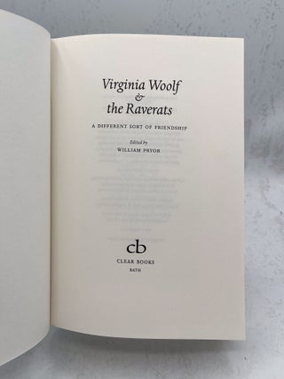 Virginia Woolf & the Raverats. A Different Sort of Friendship.
