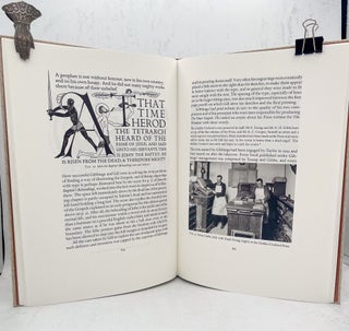 A Typographical Masterpiece: An account…of Eric Gill’s collaboration with Robert Gibbings in producing the Golden Cockerel Press edition of ‘The Four Gospels’ in 1931.