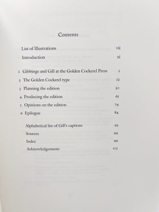A Typographical Masterpiece: An account…of Eric Gill’s collaboration with Robert Gibbings in producing the Golden Cockerel Press edition of ‘The Four Gospels’ in 1931.