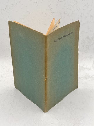 Edwards, Philip Leget.; Rocky Mountain Correspondence. A letter...published in Niles’ Weekly Register 11 October 1834.