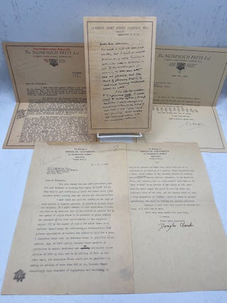 The Nonesuch Century. An appraisal, a personal note and a bibliography of the first hundred books issued by the press, 1923-1934