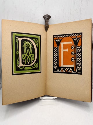 Letters of Many Lands. Designed and cut on linoleum blocks by the Lettering Class of Teacher&rsquo;s College, Columbia University.