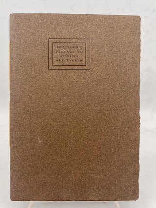 Henri Focillon&rsquo;s Preface to Audin&rsquo;s Le Livre Son Architecture Sa Technique Translated From...